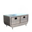 Table basse avec verre trempé