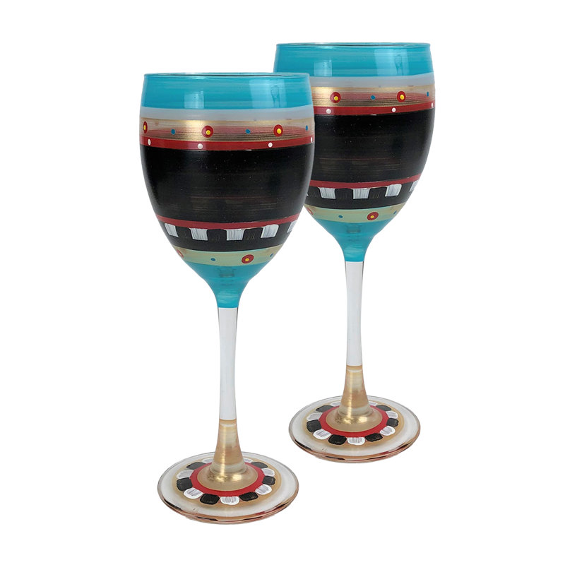 Verre à vin 11 oz Mosaic Chalk