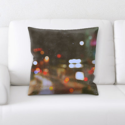 Coussin décoratif flou