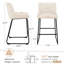 Tabouret de comptoir rembourré 35,8 po H-873848254