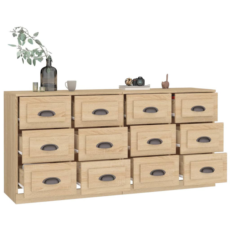 Bryker Display Cabinet, Sonoma Oak