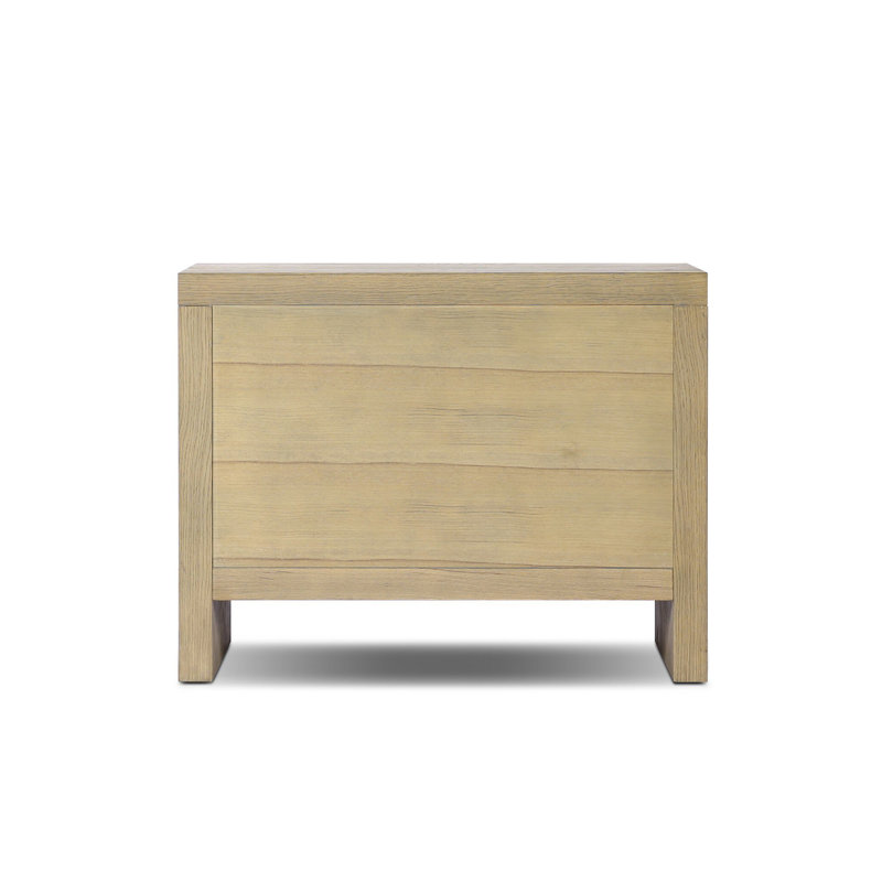 Torrington Charging Nightstand-Umber Oak, Sandy Oak