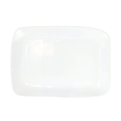 Aria White Rectangular Platter