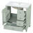 30'' Single Bathroom Vanity With Ceramic Top-112257806