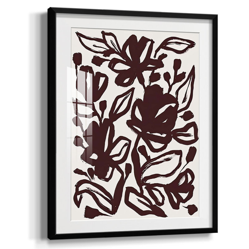 Dorset Shapes I, Papier avec cadre noir, Oui