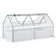 Lit de jardin surélevé galvanisé 6 pi x 3 pi Outsunny
