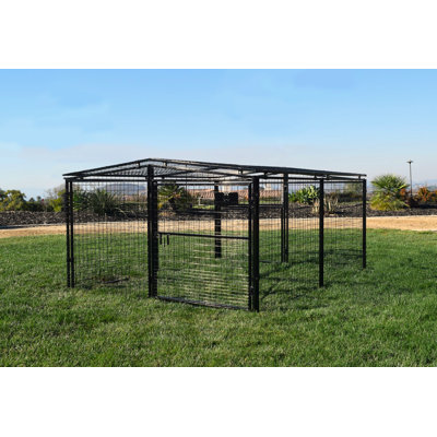 Rugged Ranch Universal Welded Wire Pen for Chickens, Dogs & More 8Ft X 7Ft X 4Ft