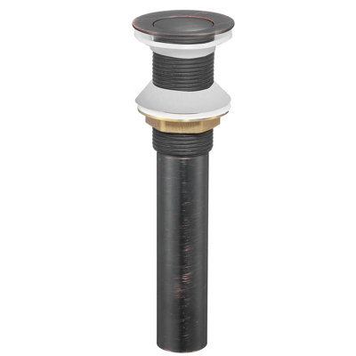 Drain escamotable Novatto en noir mat