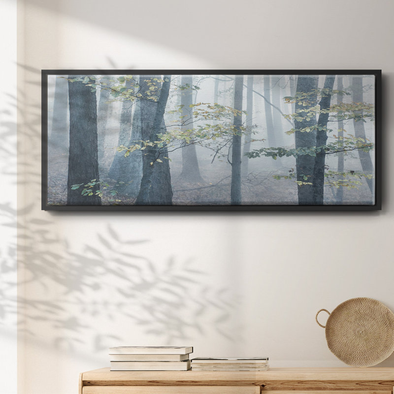 Chalky Misty- Framed Canvas, 24" H x 60" W