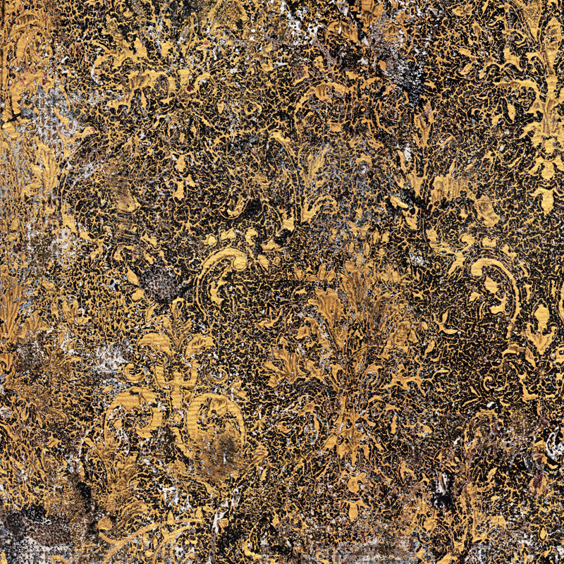 47.25'' 3 - Panel Folding Room Divider, Roots of the Earth