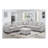 Sectional Sofa, LIGHTGREY