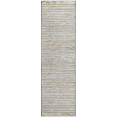 Premium Machine Washable Prisco Ivory Rug