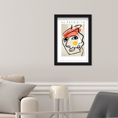 «Abstract French French Portrait» par - Reproduction