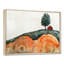 Grange rouge audacieuse dans un paysage de ferme en automne II - art mural de grange-686776746-686776743-686776742