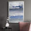 «Soft Solace Indigo», peinture sur toile encadrée-723405710-723405697