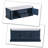 Ardilia Classic Storage Bench - 2 Drawers and 2 Cabinet-1122616349