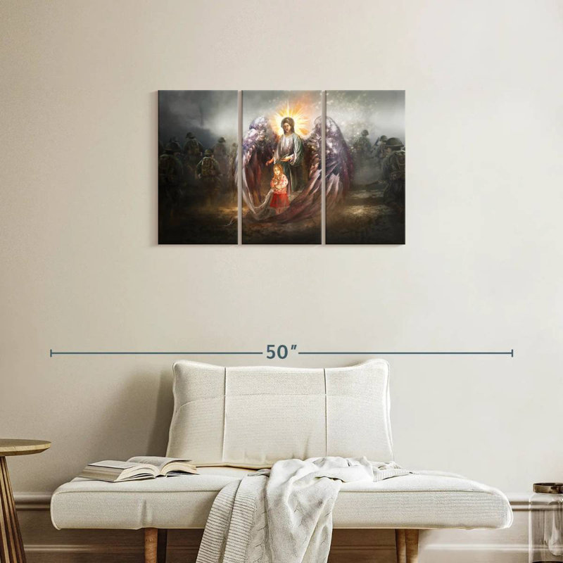 Leisha The Angel, 20" H x 33" W