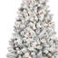 Sapin de Noël enneigé 7 pi