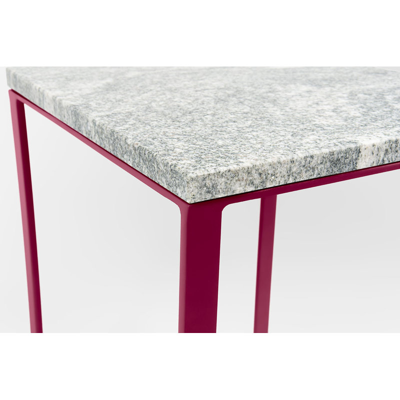 Jahyden Frame End Table, Red