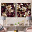 Royal Victorian Flourish Victorian Motif III - ensemble de 2 collages floraux carrés-101854588-101854587