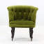 Valley Forge Velvet Chesterfield Chair-1132180838