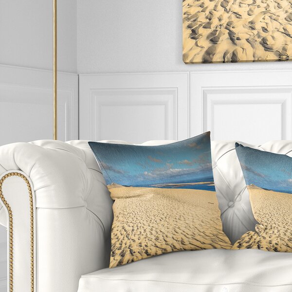 Coastal Sketch Shells Outdoor Decorative Pillow - Laural Home