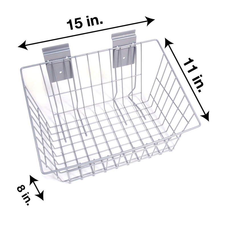 Bacs et paniers Universal Slatwall 3 pièces