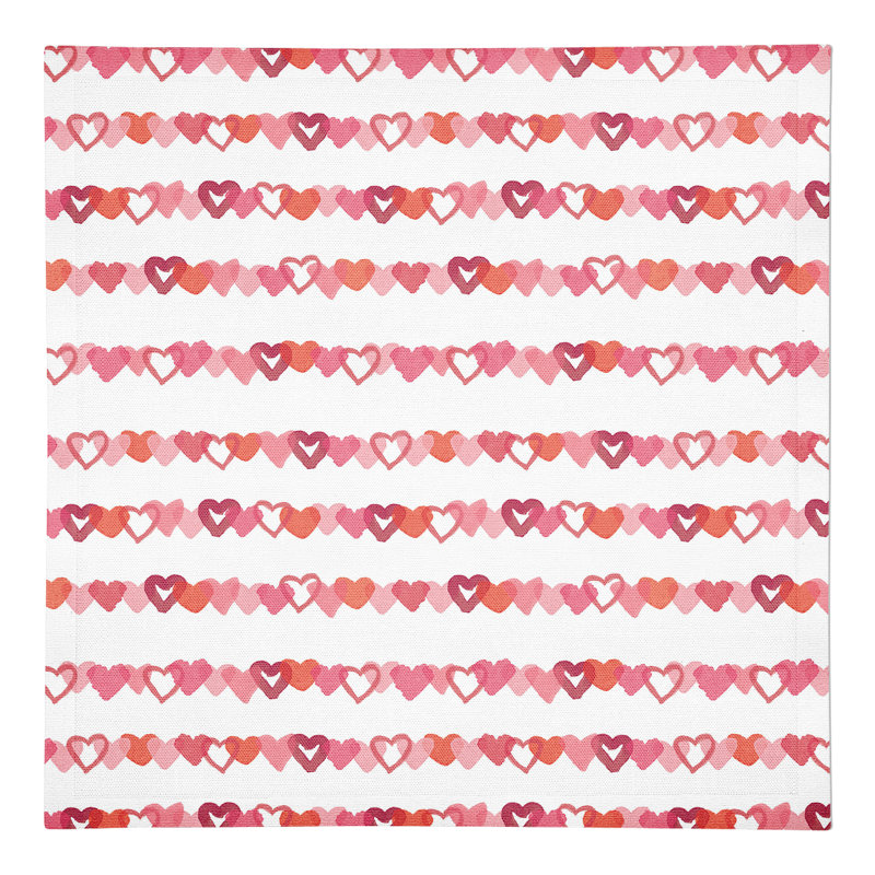 Serviette carrée en coton