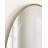 Beaded Oval Bathroom Mirror