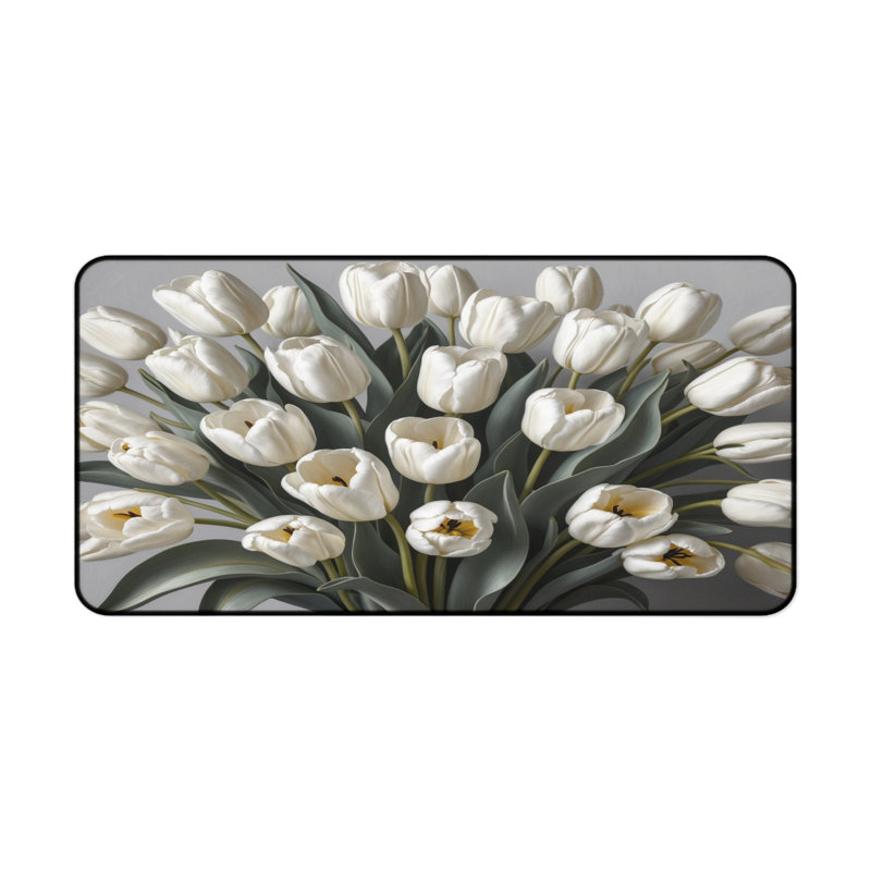 Polyester Desk Pad, 31.5x15.5