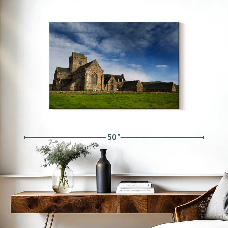 Abbaye et monastère Adella Iona, H 24 po x l 36 po