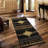 Black Area Mat Rug, 7 Ft. 10 In., Polypropylene, Stain , For Home Theaters Black, Balconies-439932092