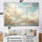 Beige Gold Minimalism Clouds I - Clouds Wall Art Set-383887764-383887767