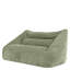 icon Cecilia Corduroy Two Seater Sofa Bean Bag and Round Footstool, Grey-800601988