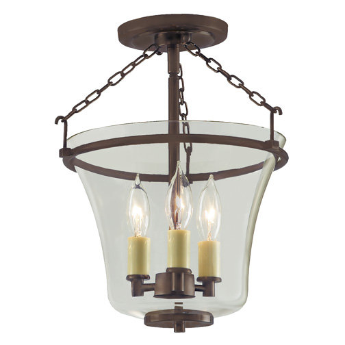 Katy Flush Mount, Oil Rubbed Bronze