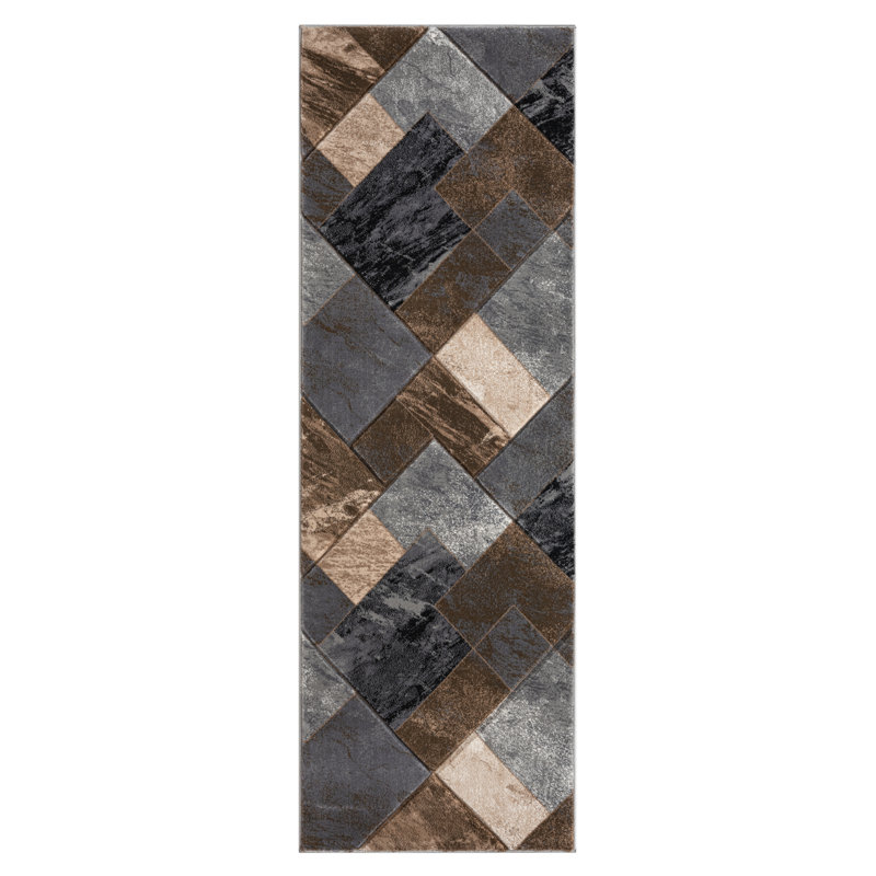 Tapis Caratunk, Tapis de couloir 2 pi 8 po x 7 pi 10 po