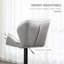 Amariae Upholstered Adjustable Height Bar Stool with Steel Frame-922297951