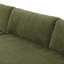 Canapé modulaire en velours vert vieilli 115 po Zyon-124827174