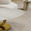 Table basse en marbre avec base sculpturale en acier inoxydable-1800991607