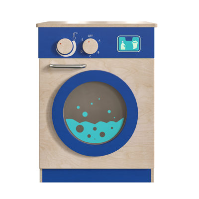Bright Beginnings Wooden Play Washing Machine