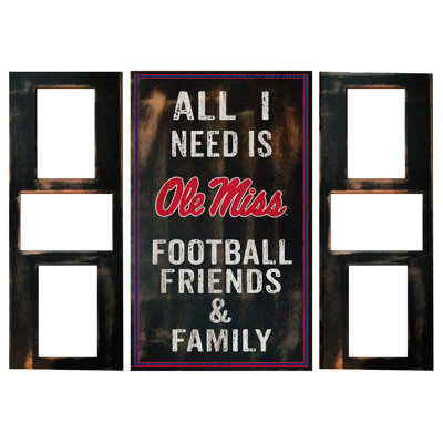NCAA Wood Matte Picture Frame