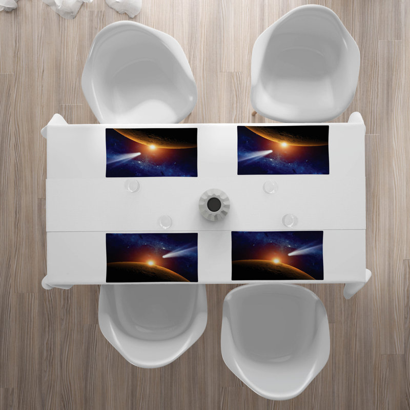 Polyester Abstract Rectangle Placemat