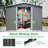 Metal Storage Shed Foundation Kit Included
