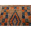 Tapis de couloir damier marocain noué à la main 3 x 13