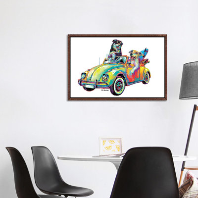 Couple Car by P.D. Moreno - Print on Canvas