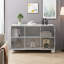 Armoire de rangement en verre 47,25 po-551149446