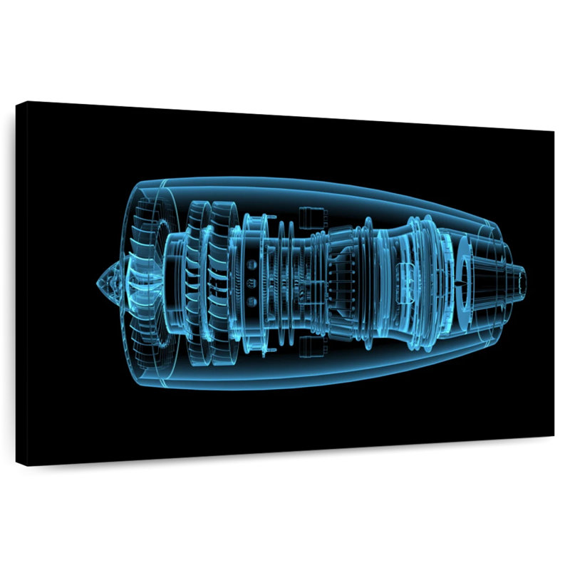 Laelle Airplane Engine Structure