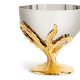 Fern Handmade 24k Gold Plated Dessert Bowl