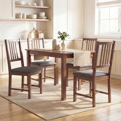 Chaises de cuisine rembourrées, chaises de salle à manger, ensemble de 4 chaises de salle à manger (seulement chaise)