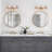 3-Light 21'' W Gold Glam Bathroom Vanity Light ETL Certified